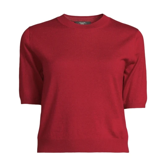 Weekend Max Mara Dame Strikkevarer Rød S,