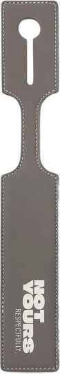 Lipault Luggage Tag Not Yours - Grey - 0