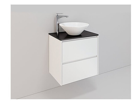 Noro Lifestyle 600 møbelpakke 600 mm Loop servant Hvit Matt