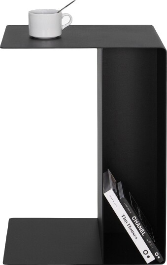 Spinder DesignSidebord Slide LowSvartAvlastningsbord & sidebord