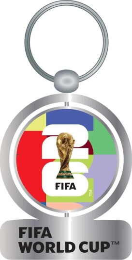 FIFA World Cup Spinner Nøkkelring - Gadgets til Soccer Fans