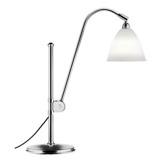 Bestlite BL1 Bordlampe Krom & Porselen