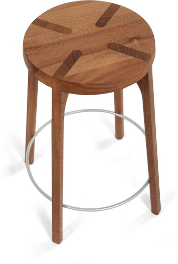 Zanat - Tattoo Bar Stool Plain 60 Walnut Oil Barstoler Gert Wingårdh,Sara Helder Tre Farget