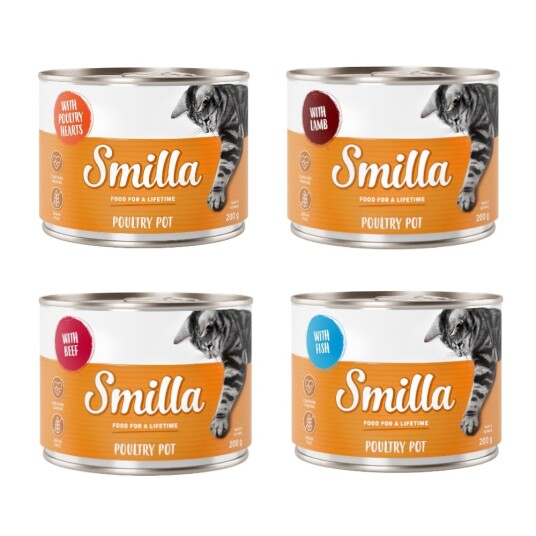 Økonomipakke Smilla Fjærkregryter 24 X 200 G Blandet Pakke Fjærkregryter