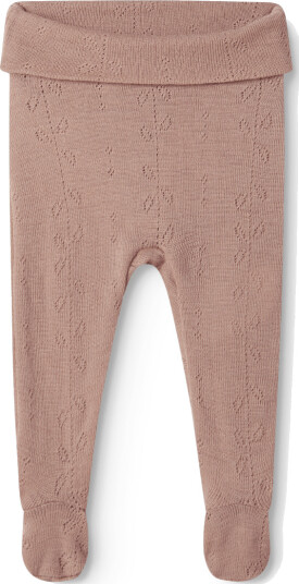 MarMar Babybukse i Ull Pixa Pointelle Burnt Rose