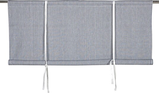 Oskar Liftgardin 120 cm Blå
