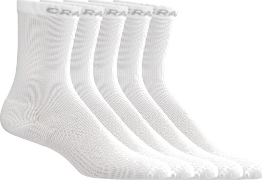 Craft Active High Sock 5 Pack White 43 45 Craft Active High Sock 5 Pack White 43 45