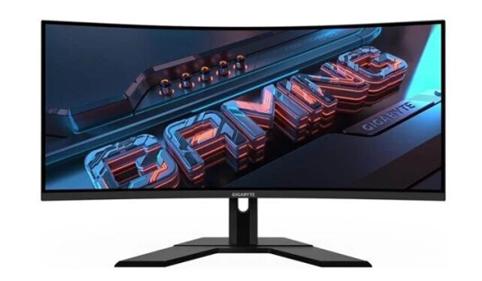 34" GIGABYTE G34WQCP - LED monitor - curved - 34" - HDR