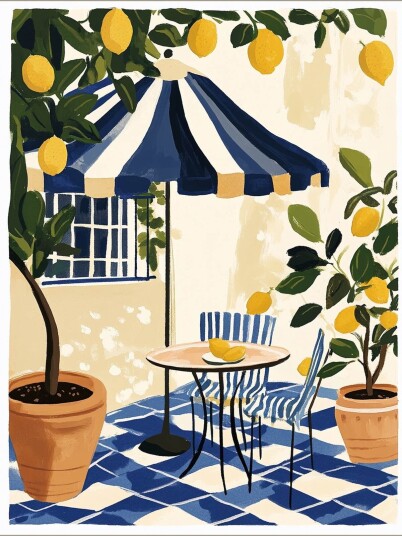 Plakat Sitront Patio