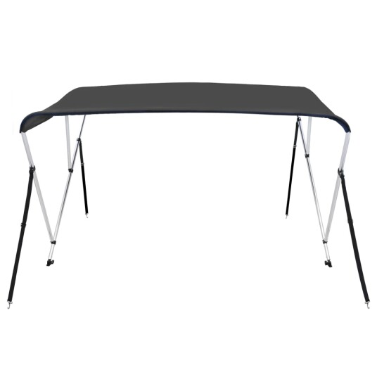  Biminitopp 3-buet antrasitt 183x196x137 cm
