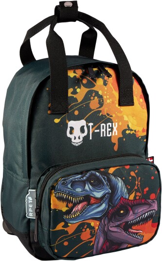 Pure Denmark Dino T-Rex Ryggsekk 7L Green