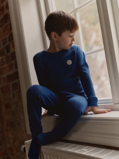 Viking Soft Merino Undertrøye Blå 86 Viking Soft Merino Undertrøye Blå 86