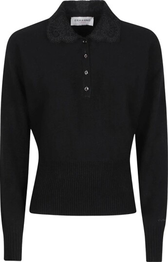 Ermanno Scervino Dame Strikkevarer Svart M,