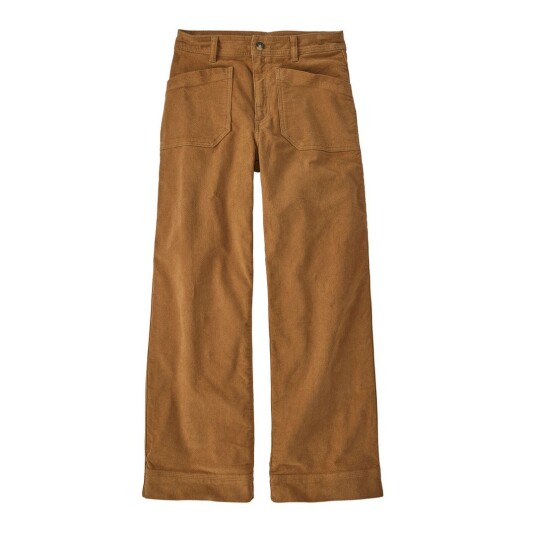 Patagonia Women's Wide Leg Cord Pants Nest Brown 10 Patagonia Women's Wide Leg Cord Pants Nest Brown 10
