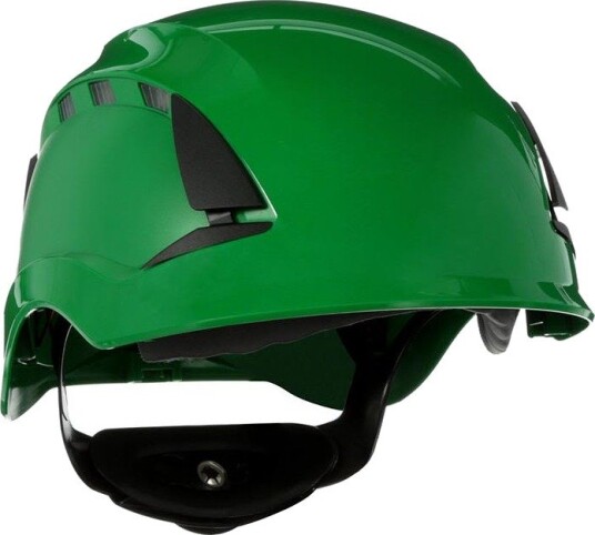 3M Vernehjelm SecureFit X5504V Ventilert Grønn