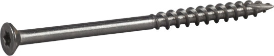 Essve Terrasseskrue Classic 4,8 x 75 mm A4 Rustfritt Stål – Pakke med 250