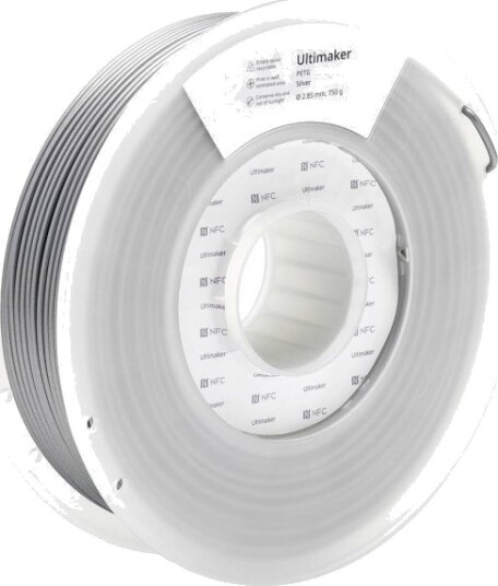Ultimaker PETG Filament 2.85 mm 750 g Sølv 227326
