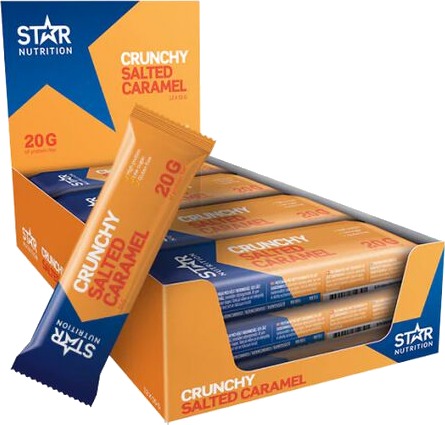 Star Nutrition Soft Protein Bar Salted Caramel 12x55g Star Nutrition Soft Protein Bar Salted Caramel 12x55g