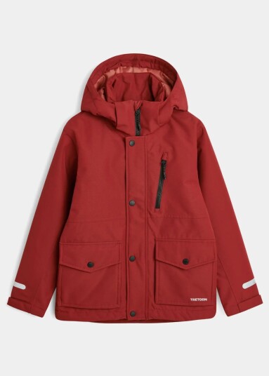 Tretorn Aktiv Light Padded Jacket 301 Lingonberry 110/116 Foret Regntøy Tretorn Aktiv Light Padded Jacket 301 Lingonberry 110/116 Foret Regntøy