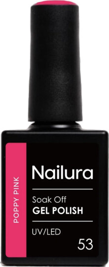 Nailura Gel Polish 10 ml 53 Poppy Pink