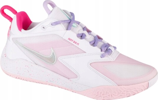 Nike Air Zoom Hyperace 3 Volleyballsko 43 Hvit Og Rosa