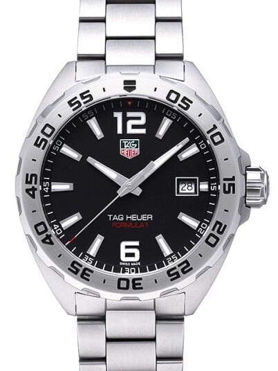 TAG Heuer Herreklokke WAZ1112.BA0875 Formula 1 Sort/Stål Ø41 mm TAG Heuer Herreklokke WAZ1112.BA0875 Formula 1 Sort/Stål Ø41 mm