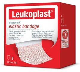 Leukoplast Elastomull 8 cm x 4 m   2 stk.
