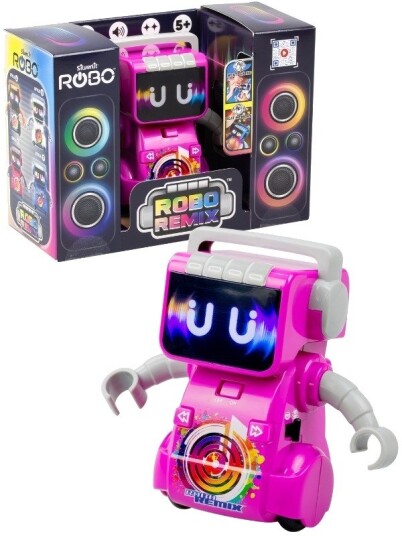 Silverlit Robo Remix Musikkrobot Som Beatboxer Og Danser Rosa