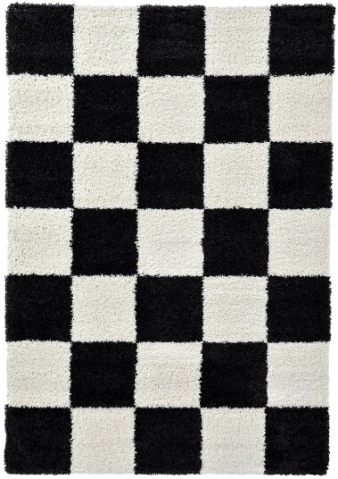 Ryetepper Gordes svart/hvitt Størrelse: 80 x 250 cm