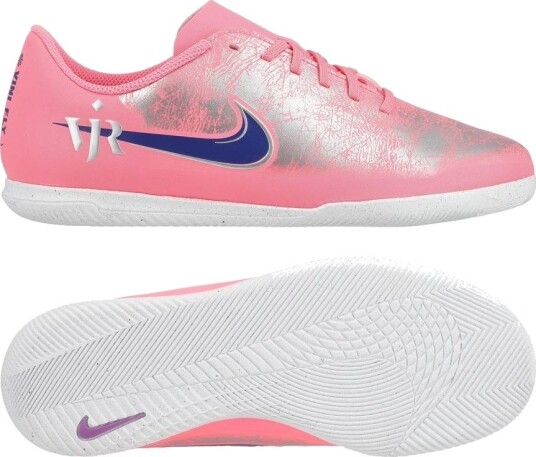 Nike Mercurial Vapor 16 Club IC Vini Jr. Personal Edition Rosa/Blå Barn Innendørs (IC) størrelse 37½