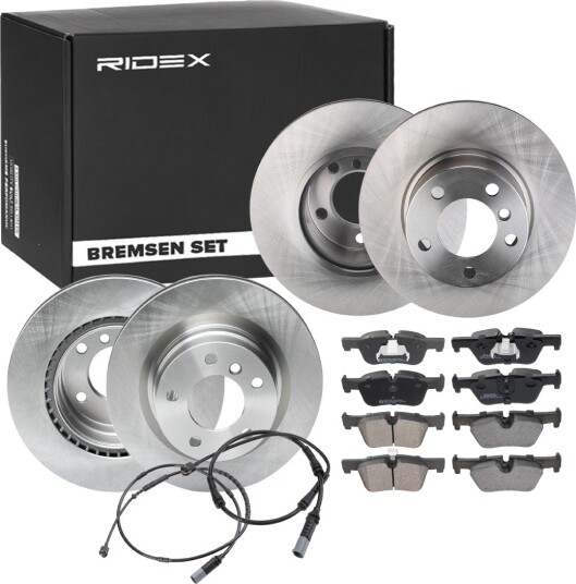 Bremseskiver og -klosser RIDEX 3405B1742