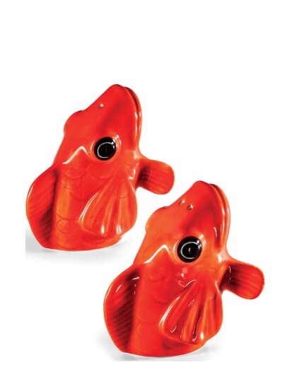 Donkey Salt- And Pepper Shakers - Fishes For Dishes - Red - H:8.5CM