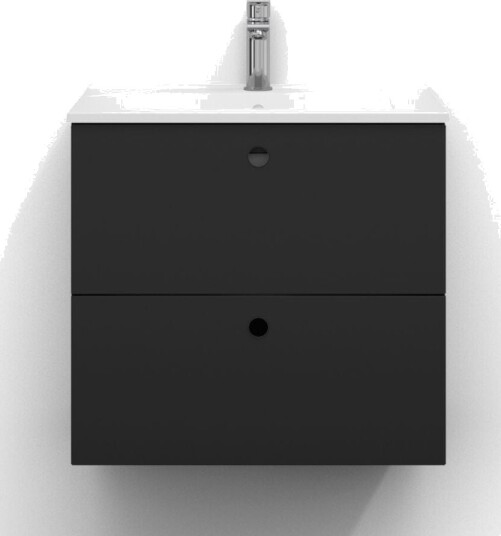 Svedbergs Intro Servantskap 2 Skuffer 60cm / Grafittgrå