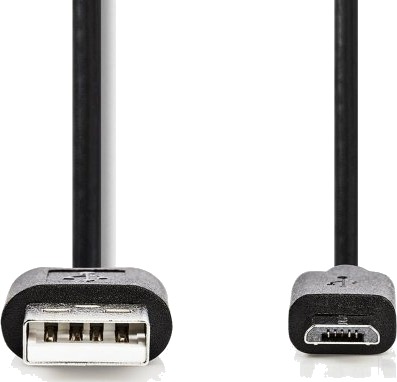 Nedis Ccgt60500bk10 1 M Usb A Micro-Usb A Usb 2.0 0,48 Gbit/S Sort