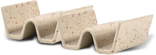 Sagaform Ditte tacoställ 2 pack Beige vinrød Sagaform Ditte tacoställ 2 pack Beige vinrød