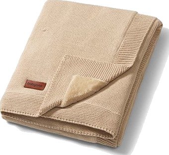 BabyOno 167102 Bomullsteppe - 75x100cm - Lys beige