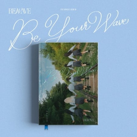 BEWAVE  Be Your Wave  incl. 104pg Photobook, Envelope, 2 Photocards, Postcard, Lenticular Card + Poster  CD