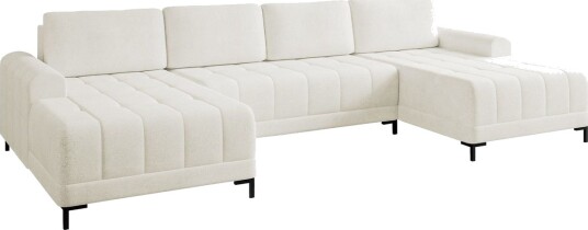 Vilshult Sofa Dobbel sjeselong 4 seter   Hvit