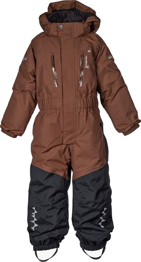 Isbjörn of Sweden Kids' Penguin Snowsuit Chocolate 116