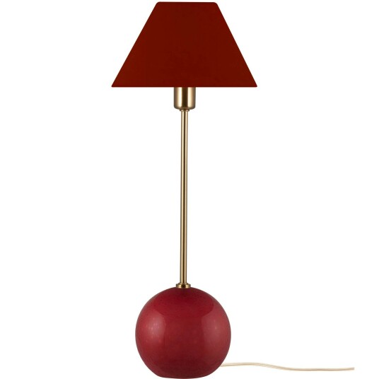 Globen Lighting Iris 20 Bordlampe Burgunder Globen Lighting Iris 20 Bordlampe Burgunder