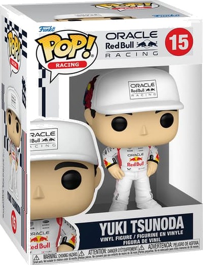 Funko POP! F1 Oracle Red Bull Racing Yuki Tsunoda Figur