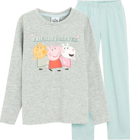 Peppa Gris Pysjamas - 128 / 8 år - Voksen