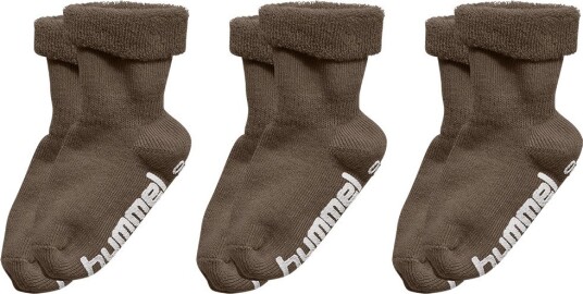 Hummel Hmlmini Non Slip 3 Pack Sock DARK GULL GRAY 18/20 Hummel Hmlmini Non Slip 3 Pack Sock DARK GULL GRAY 18/20
