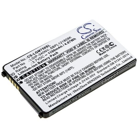 LG Layla GM750 batteri (1200 mAh 3.7 V)