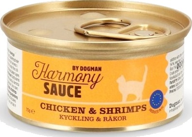 Bioharmony Harmony Kylling Reker I Saus Våtfôr 70 G