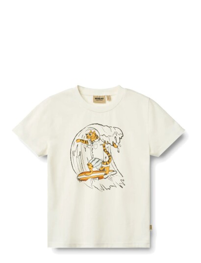 Wheat T Shirt S/S Finn Cream 104 Wheat T Shirt S/S Finn Cream 104