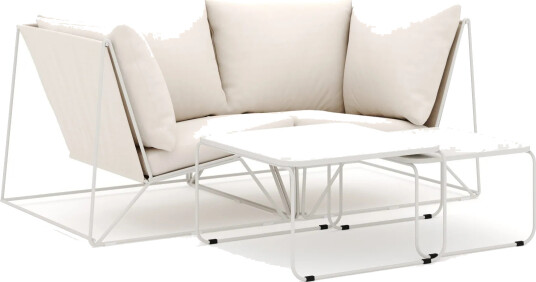 Usteryd utendørs rett 2 seters sofa Beige/Beige Usteryd utendørs rett 2 seters sofa Beige/Beige