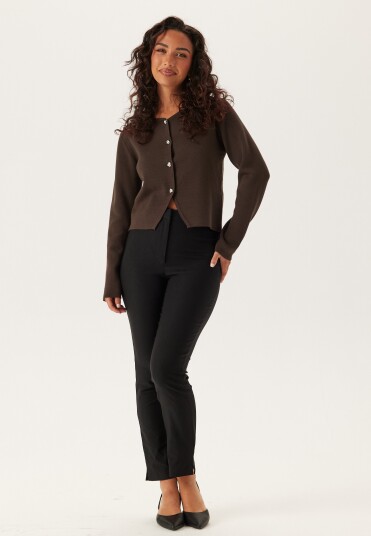 ONLY Onlscarlett Ls Button Cardigan Knt Brown XL
