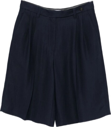 Brunello Cucinelli Dame Shorts Blå M,