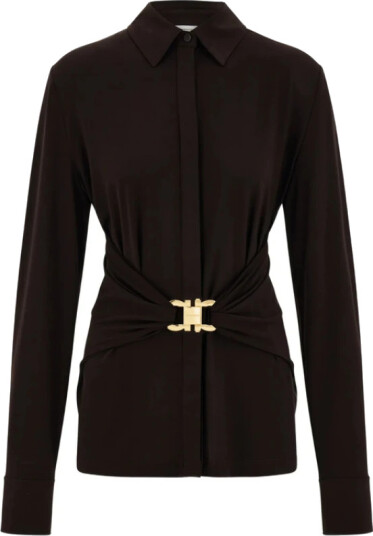 Ferragamo Dame Bluser & Skjorter Brun S,